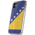 Bosnia and Herzegovina Flag Distressed iPhone 11 Clear Case