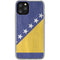 Bosnia and Herzegovina Flag Distressed iPhone 11 Pro Clear Case