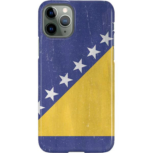 Bosnia and Herzegovina Flag Distressed iPhone 11 Pro Lite Case
