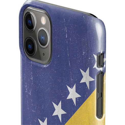 Bosnia and Herzegovina Flag Distressed iPhone 11 Pro Lite Case