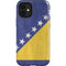 Bosnia and Herzegovina Flag Distressed iPhone 12 Mini Impact Case