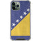 Bosnia and Herzegovina Flag Distressed iPhone 12 Pro Clear Case
