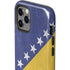 Bosnia and Herzegovina Flag Distressed iPhone 12 Pro Impact Case
