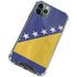 Bosnia and Herzegovina Flag Distressed iPhone 12 Pro Max Clear Case