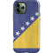 Bosnia and Herzegovina Flag Distressed iPhone 12 Pro Max Impact Case