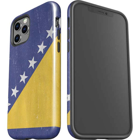 Bosnia and Herzegovina Flag Distressed iPhone 12 Pro Max Impact Case