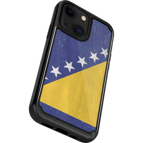 Bosnia and Herzegovina Flag Distressed iPhone 13 Cargo Case