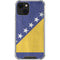 Bosnia and Herzegovina Flag Distressed iPhone 13 Clear Case