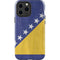 Bosnia and Herzegovina Flag Distressed iPhone 13 Pro Max Impact Case