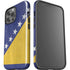 Bosnia and Herzegovina Flag Distressed iPhone 13 Pro Max Impact Case