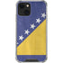 Bosnia and Herzegovina Flag Distressed iPhone 15 Plus Clear Case