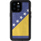 Bosnia and Herzegovina Flag Distressed iPhone 14 Pro Max Waterproof Case