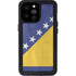 Bosnia and Herzegovina Flag Distressed iPhone 14 Pro Max Waterproof Case