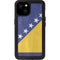 Bosnia and Herzegovina Flag Distressed iPhone 15 Plus Waterproof Case
