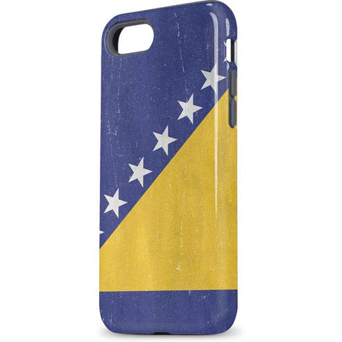 Bosnia and Herzegovina Flag Distressed iPhone 7 Pro Case