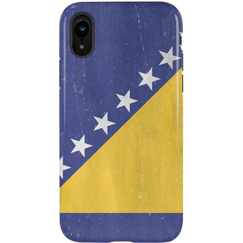 Bosnia and Herzegovina Flag Distressed iPhone XR Pro Case