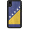 Bosnia and Herzegovina Flag Distressed iPhone XR Waterproof Case