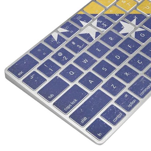 Bosnia and Herzegovina Flag Distressed Magic Keyboard Skin