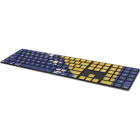 Bosnia and Herzegovina Flag Distressed Magic Keyboard with Numeric Keypad Skin