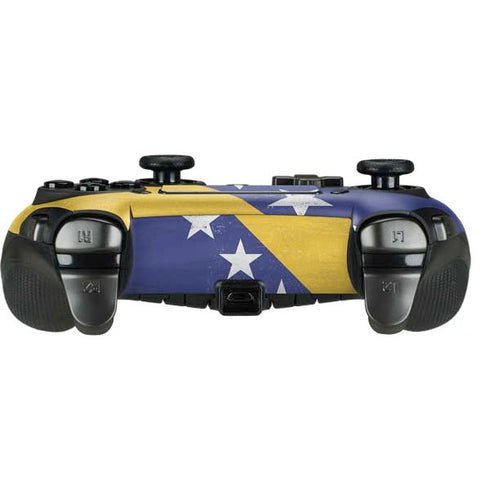 Bosnia and Herzegovina Flag Distressed PlayStation Scuf Vantage 2 Controller Skin