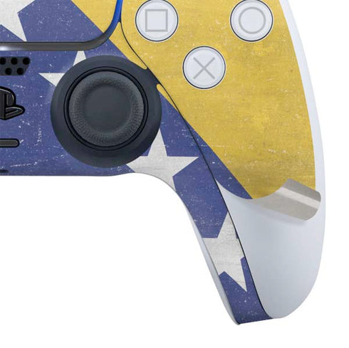 Bosnia and Herzegovina Flag Distressed PS5 Digital Edition Bundle Skin