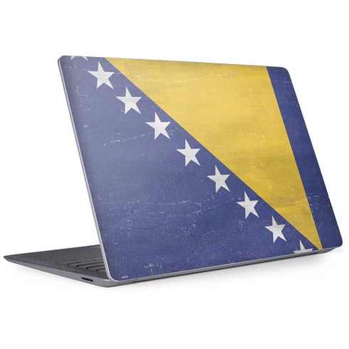 Bosnia and Herzegovina Flag Distressed Surface Laptop 3 13.5in Skin