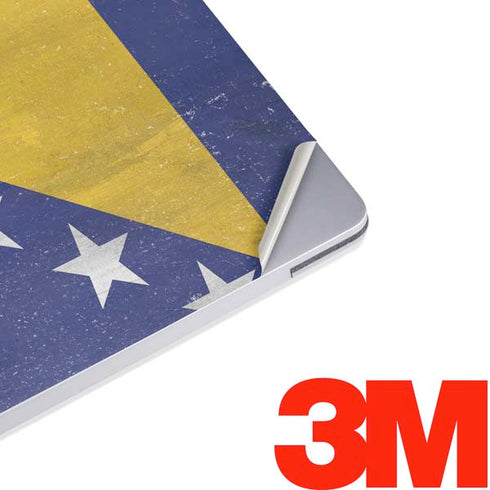 Bosnia and Herzegovina Flag Distressed Surface Laptop 3 13.5in Skin