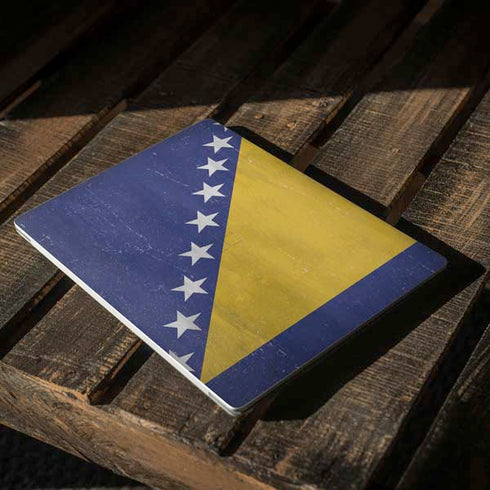 Bosnia and Herzegovina Flag Distressed Surface Laptop 3 13.5in Skin