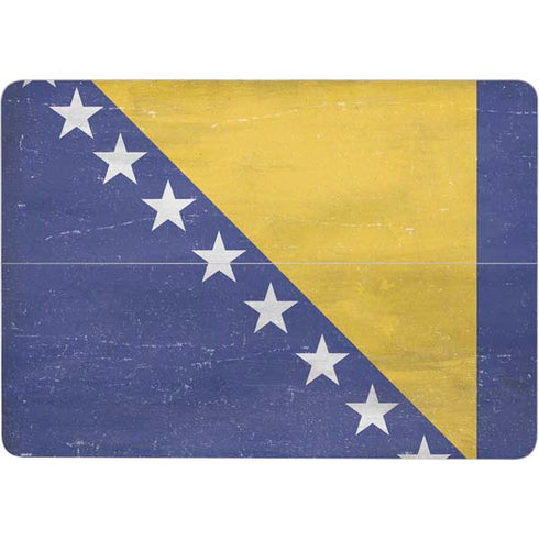 Bosnia and Herzegovina Flag Distressed Surface Laptop Studio Skin