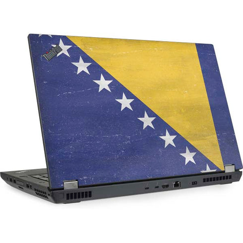 Bosnia and Herzegovina Flag Distressed Lenovo ThinkPad Skin