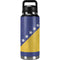 Bosnia and Herzegovina Flag Distressed YETI Rambler 36oz Bottle Skin