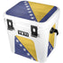 Bosnia and Herzegovina Flag Distressed YETI Roadie 24 Hard Cooler Skin
