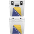 Bosnia and Herzegovina Flag Distressed YETI Roadie 24 Hard Cooler Skin