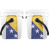 Bosnia and Herzegovina Flag Distressed YETI Roadie 24 Hard Cooler Skin