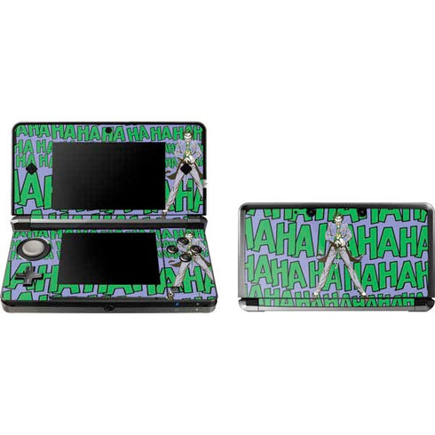 DC Comics The Joker Vintage pose pattern 3DS (2011) Skin