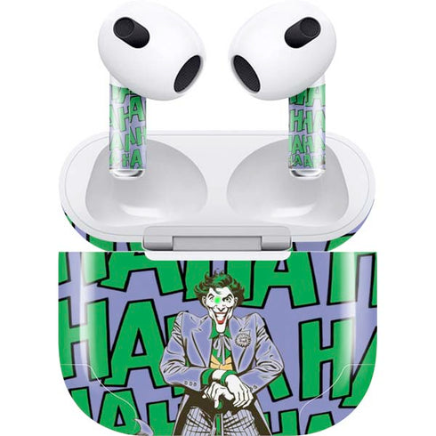 DC Comics The Joker Vintage pose pattern Apple AirPods (3rd Gen 2021) Skin