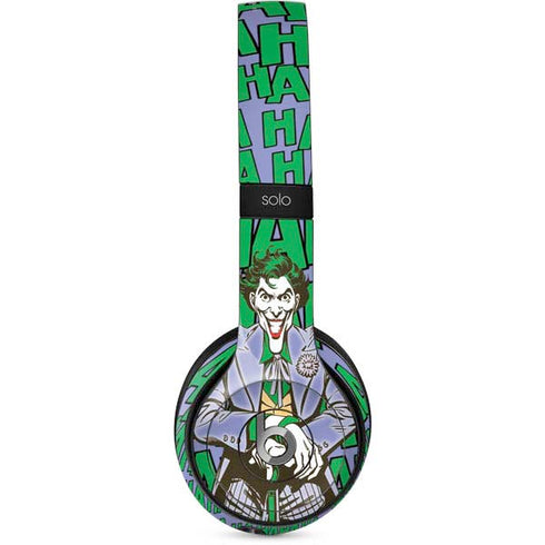 DC Comics The Joker Vintage pose pattern Beats Solo 2 Wired Skin