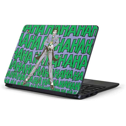 DC Comics The Joker Vintage pose pattern Samsung Chromebook Skin