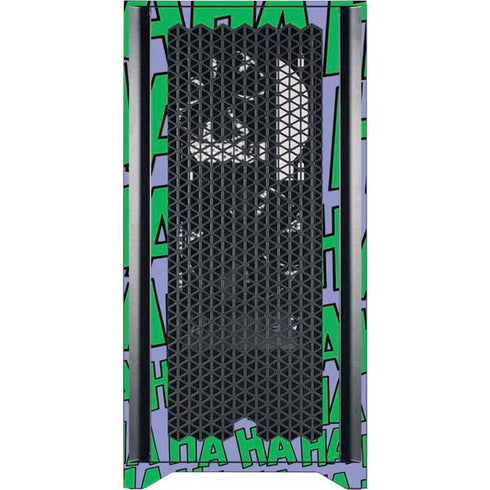 DC Comics The Joker Vintage pose pattern Corsair 4000D Tempered Glass Mid-Tower ATX Case Skin