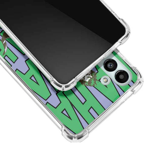 DC Comics The Joker Vintage pose pattern Galaxy A13 5G Clear Case