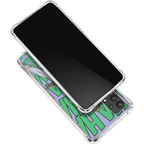 DC Comics The Joker Vintage pose pattern Galaxy A32 5G Clear Case