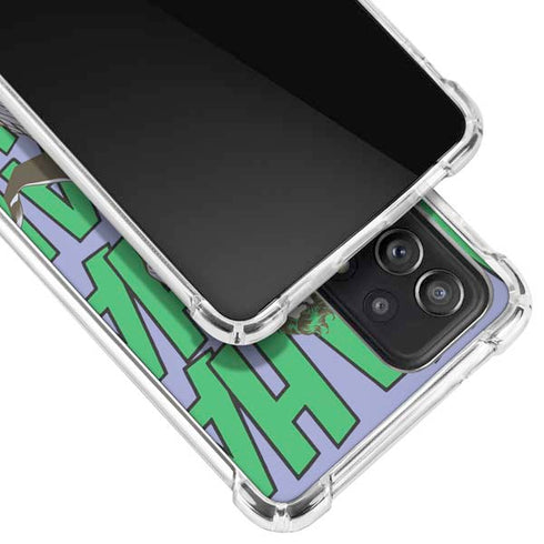 DC Comics The Joker Vintage pose pattern Galaxy A52 5G Clear Case