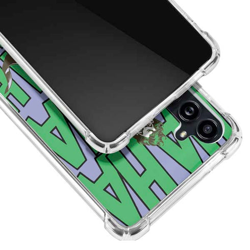 DC Comics The Joker Vintage pose pattern Galaxy A54 5G Clear Case