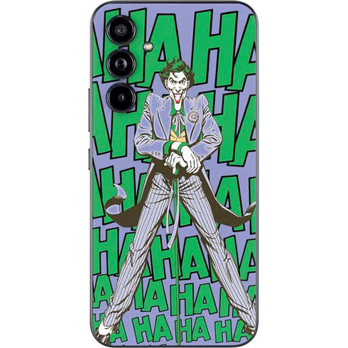 DC Comics The Joker Vintage pose pattern Galaxy A54 5G Skin