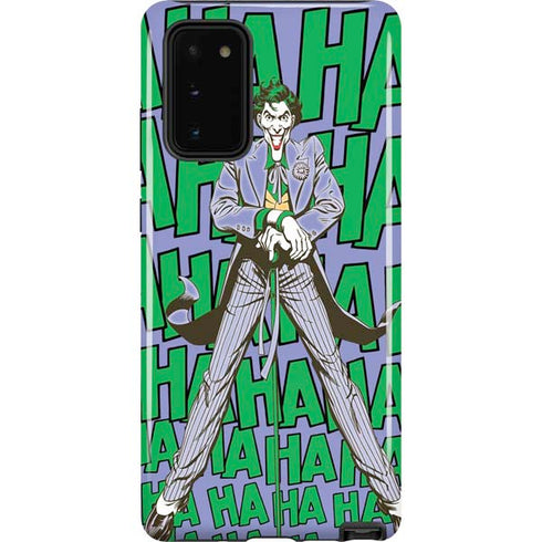 DC Comics The Joker Vintage pose pattern Galaxy Note20 5G Pro Case