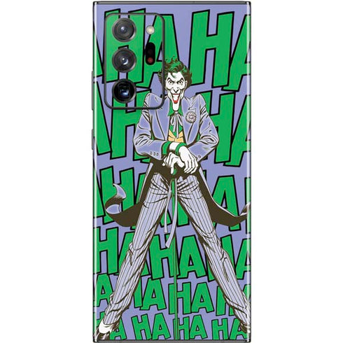 DC Comics The Joker Vintage pose pattern Galaxy Note20 Ultra 5G Skin