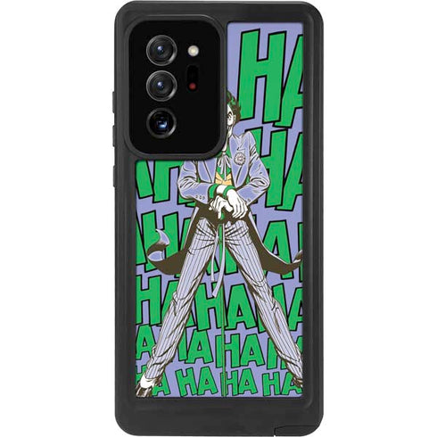 DC Comics The Joker Vintage pose pattern Galaxy Note20 Ultra 5G Waterproof Case