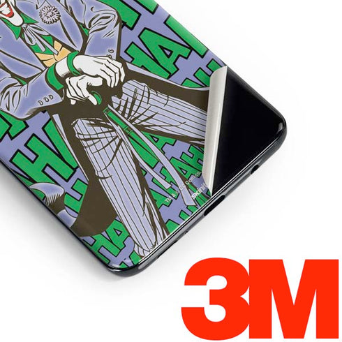DC Comics The Joker Vintage pose pattern Galaxy S10 Plus Skin