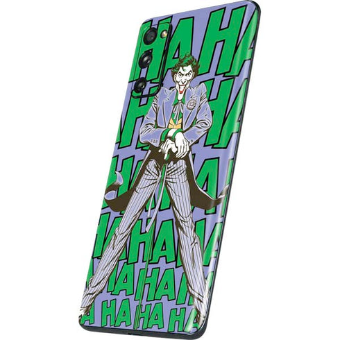 DC Comics The Joker Vintage pose pattern Galaxy S20 Fan Edition Skin