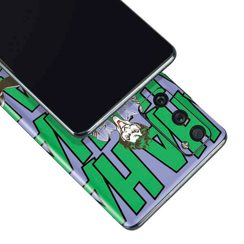 DC Comics The Joker Vintage pose pattern Galaxy S20 Fan Edition Skin